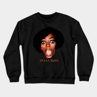 Classic Diana Ross Head Crewneck Sweatshirt
